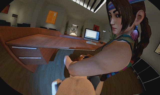 Julia Gives A Welcome Hand In Tekken VR porn — photo 4