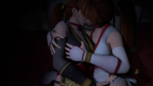 CGI Kasumi clone in 4K VR 180 degree binaural sound adult animation by DarkDreams studio