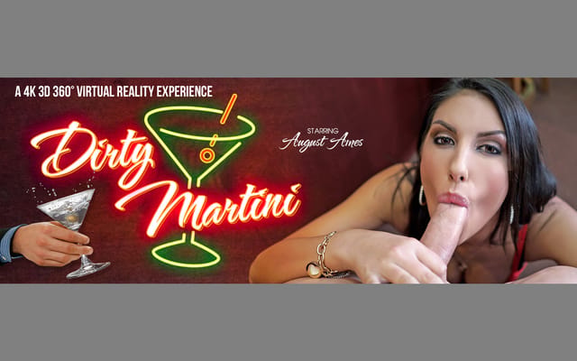 August Ames performs a POV blowjob and titty fuck in this 60 FPS VR porn video by VR Bangers.