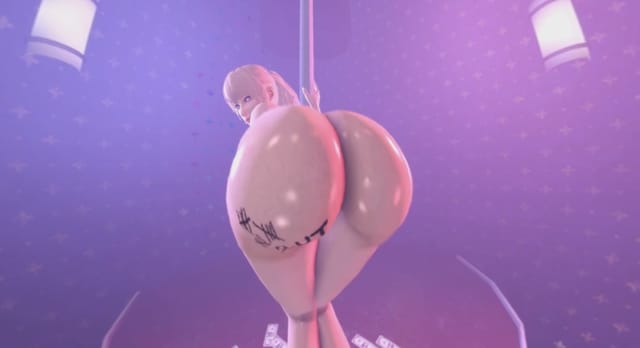 CGI Fiona shakes her booty in a 4K 180 degree VR parody animation produced by Laosduude with full 3D stereo effects.