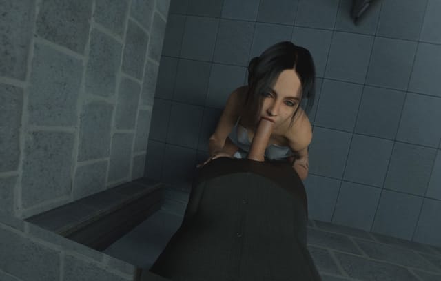 Stairwell Blowjob AMTVR — photo 2