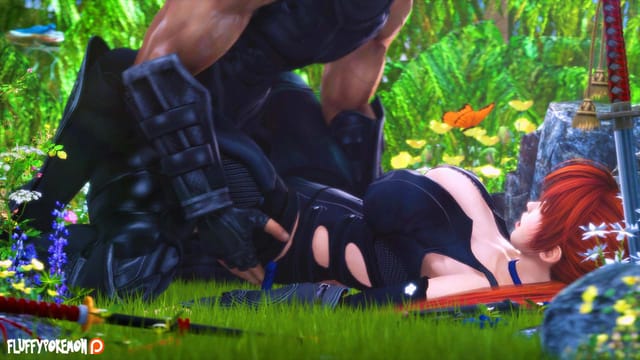 Brunette Kasumi spars with Ryu in 3D VR, featuring 180 degree 60 FPS 4K graphics and big tits in this adult parody.