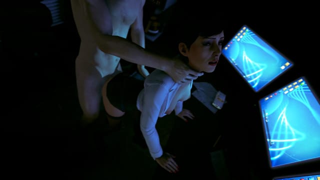 Dalia Margolis performs rough sex in a POV VR 4K scene from DarkDreams Hitman parody