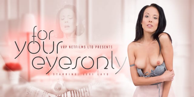 Brunette model Lexi Layo performs a solo VR experience in 4K resolution for VRPFilms