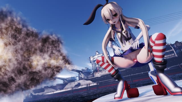 VR Porn Tube: Naughty Buns, Naughty Fun — Shimakaze VR porn scene