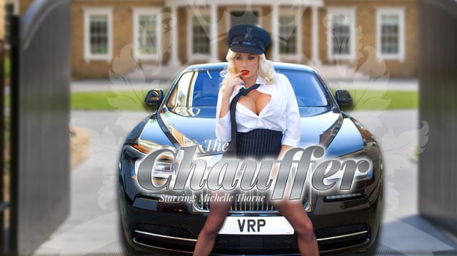 Busty blonde model Michelle Thorne performs a POV blowjob outdoors in this European VRPFilms 60 FPS premium production.
