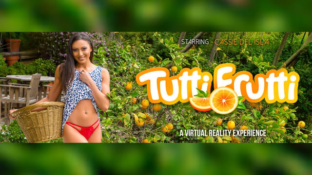 Cassie Del Isla performs a blowjob outdoors in this VR Bangers 60 FPS French European premium video