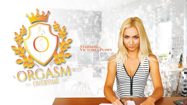 Victoria Puppy performs a solo VR scene in 4K 60fps with 180 degree passthrough views for immersive European adult entertainment.