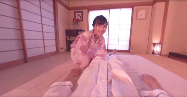 Couples Spotlight Fireworks Display JVRPorn Kanako Sakuragawa — photo 1