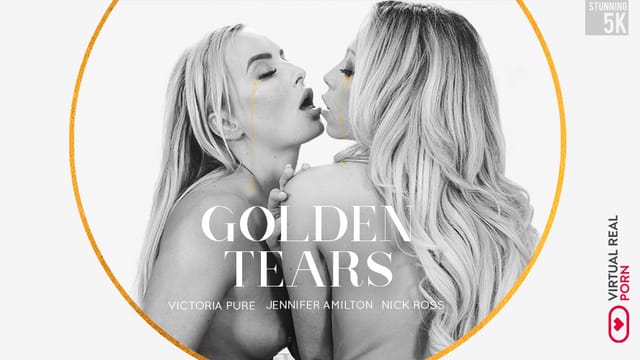 VR POV scene featuring Jennifer Amilton and Victoria Pure in a French threesome with pissing and oral sex in 60 frames per second.