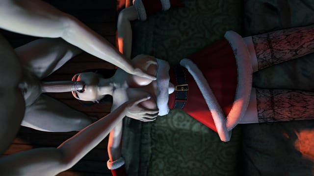 Brunette model Elizabeth performs a POV blowjob in a Bioshock parody setting with 4K resolution and 180 degree VR viewing.