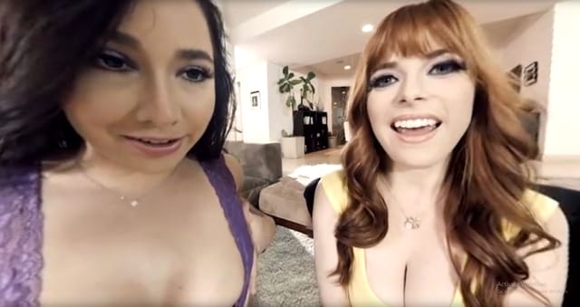 2Party of Sex - 3 Hot Babes in Lingerie Fucked Silly HologirlsVR Mick Blue Karla Kush Karlee Grey — photo 2