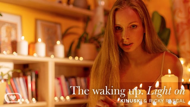 Kinuski Kakku performs a romantic POV blowjob in a 4K VR video with 60 FPS and premium passthrough quality