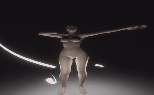 CGI cartoon light ball demo in 4K 180 degree VR animation produced by AlloyStorm without listed models