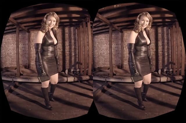 Mistress T — VR POV: Misty Rain Strips for Her Dominant Lover (30p) 180° VR sex — photo 5