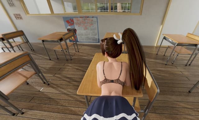 Mai in detention 3D 4K 180 SBS sound VRWD — photo 1