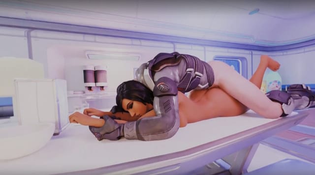 Overwatch Pharah anal on table LewdVROfficial — photo 2