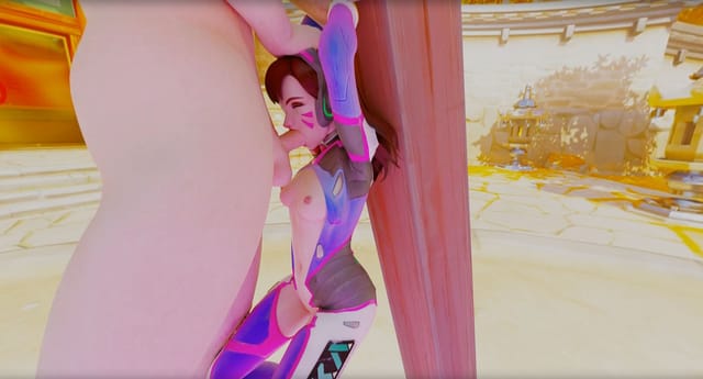 Overwatch - D.va facefucked LewdVROfficial — photo 2