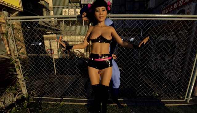 Thighjob Surprise (CGI Hentai Vixen Captures and Milks Superhero with her Silky Thighs) SkinRays — photo 1