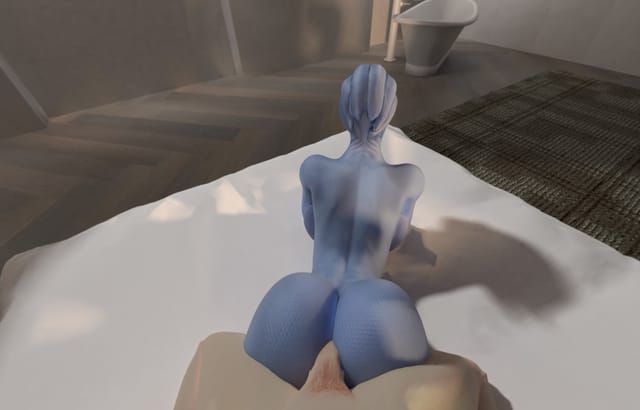 Liara prone bone 3D VR 180 SBS VRWD — photo 2