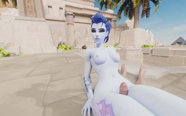 Widowmaker - Teasing thighjob RapidBananaCannon — photo 3