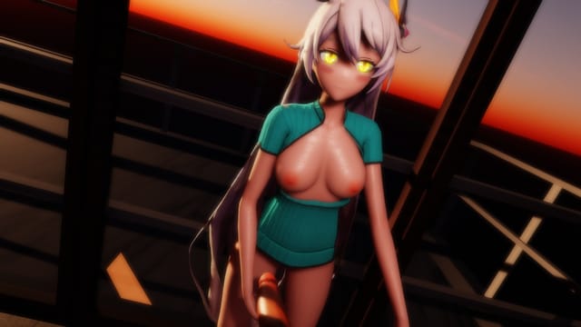 Honkai Impact - God Kiana Handjob Lewd FRAGGY — photo 5