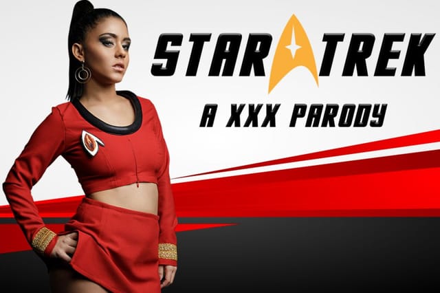 Aysha X in a Cyberpunk Star Trek parody performs a POV blowjob in 60 FPS VR with premium 8K visuals.