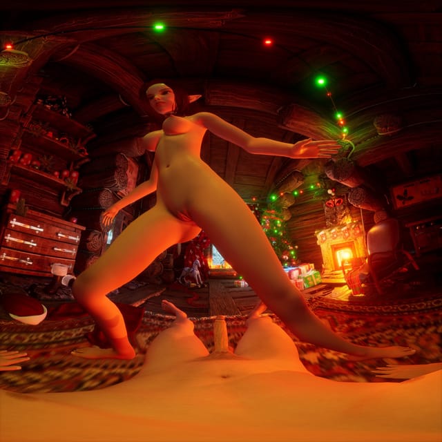 Santa's Naughty List: Miss Snow, POV 4K VR porn — photo 1