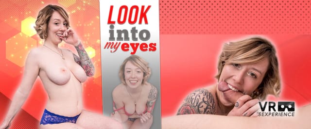 Ariel Moon performs a POV blowjob and titty fuck in 4K VR with fisheye lens