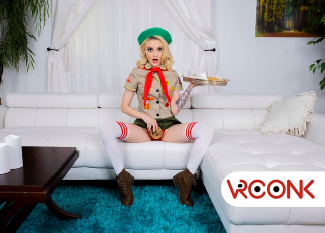 Lola Fae — Cookies and Cream 180° VR sex — photo 5
