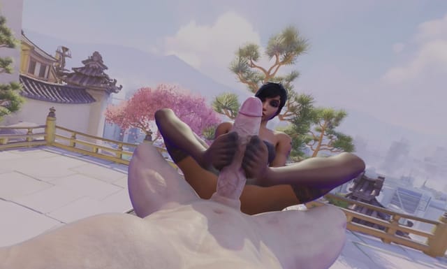 Pharah's POV: 8K VR Tits in Her Arms VR porn — photo 4