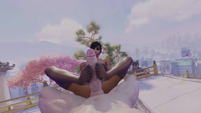 Pharah's POV: 8K VR Tits in Her Arms VR porn — photo 1