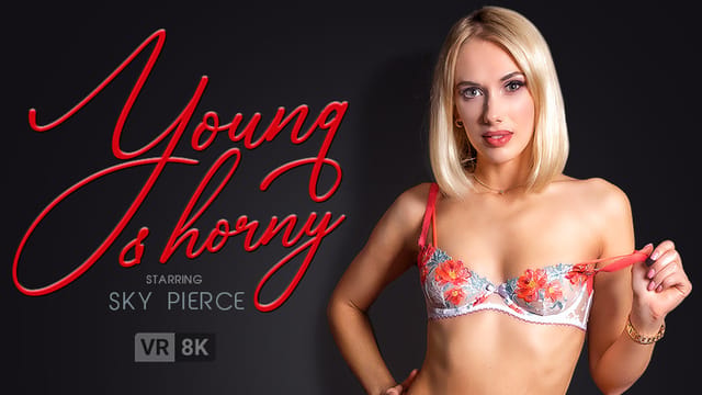 Sky Pierce performs a blowjob and handjob in a VR Conk 4K POV scene with 60 FPS playback.