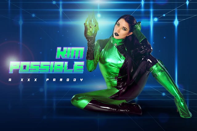 Alex Coal in Shego cosplay performs a POV blowjob in a cyberpunk setting for this 60 FPS VR video.
