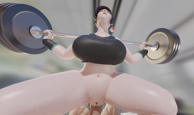 Mei squats on you 3D 180 SBS 4K VRWD — photo 1