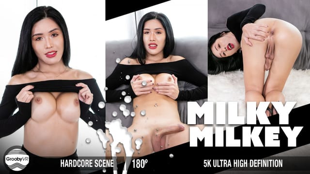 [Trans] Milky Milkey! — Milkey VR porn scene