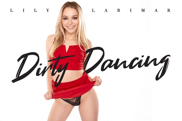 Lily Larimar performs a blowjob in 4K VR with facial ejaculation, featuring 60 FPS immersion and premium passthrough quality.