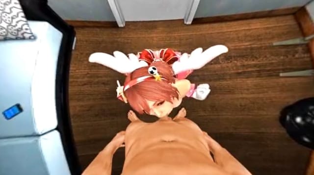 Honoka Sucking In The Backstage - Fluffy Pokemon HentaiGirl Lewd FRAGGY — photo 3