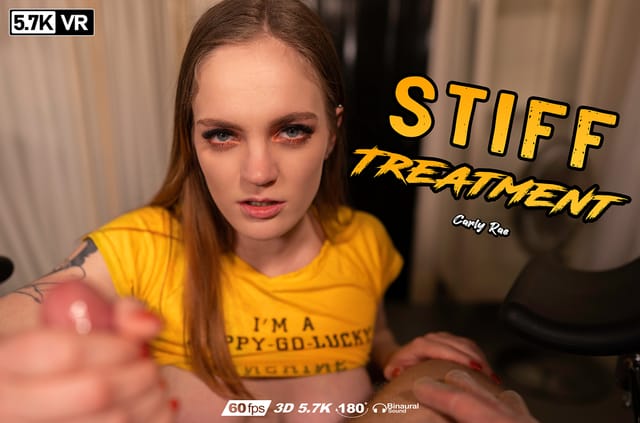 Carly Rae Summers performs a POV blowjob in 4K VR with 60 FPS European production.