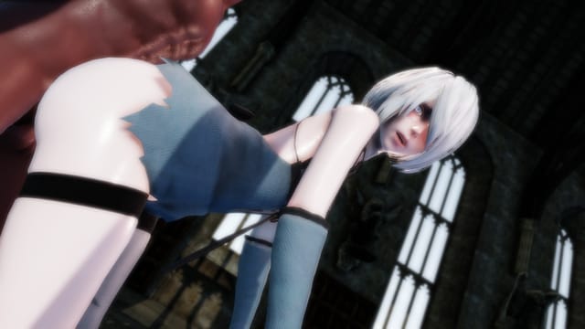 Nier Automata - 2B From Behind Lewd FRAGGY — photo 4