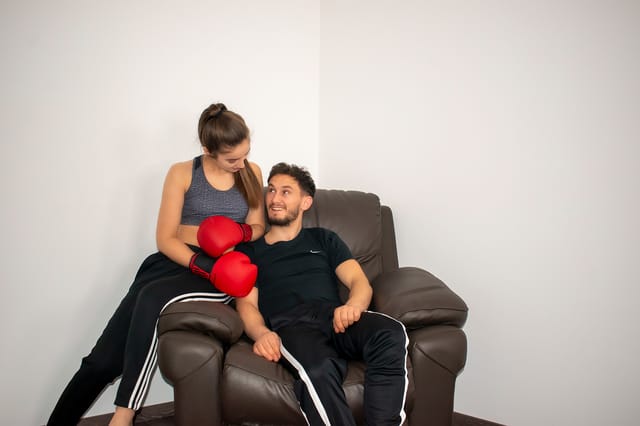 Darya & Brad - Boxing for pussy Darya VRStars — photo 5