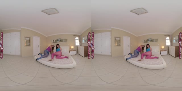 Sophie And Frankie Pink And Blue Just For You VR porn — photo 7