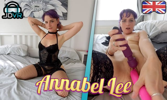 Annabel Lee performs a solo British routine in a non POV 4K VR scene with 60 FPS visuals and premium production quality.
