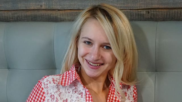 The Lovely Mika Is Our Hot Blonde Today In Front Of Our VR Camera Baberoticavr — photo 10