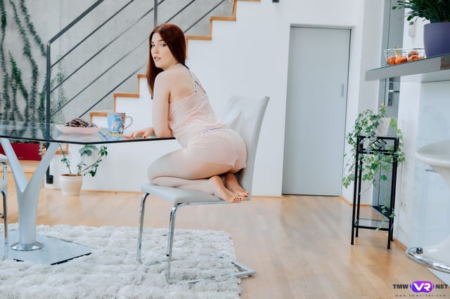 ussy pleasing after breakfast Mia Evans TmwVRnet — photo 6