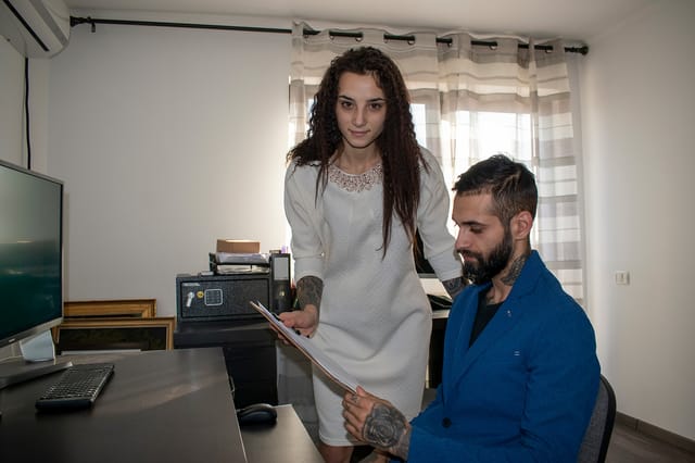 Zoe Foxxy - Sex day at the office Zoe Foxxy VRStars — photo 5
