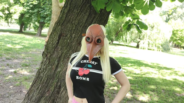 Magical Coronavirus Mask Part 1 Little Bush Smothered in Semen Christina Shine Immoral Family — photo 2