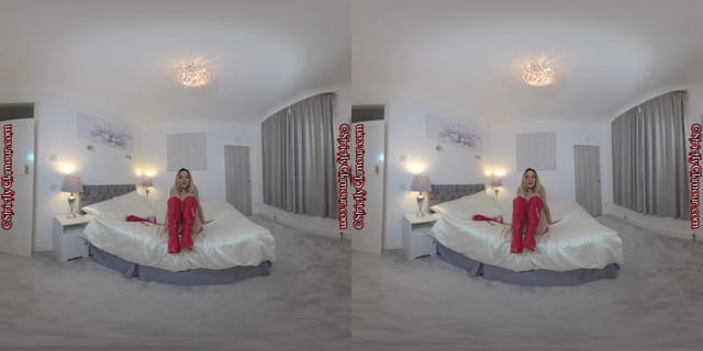 Samantha in Red PVC StrictlyGlamourVR — photo 3