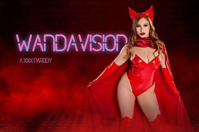 Skylar Snow performs a blowjob in cosplay for a 4K VR POV video