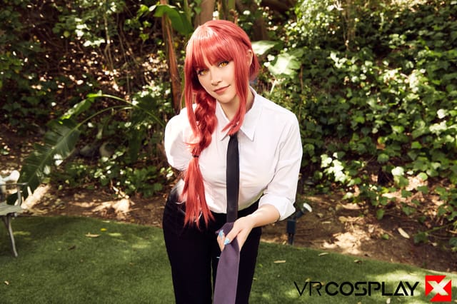 Chainsaw Man Makima A XXX Parody Jewelz Blu VRCosplayX — photo 10